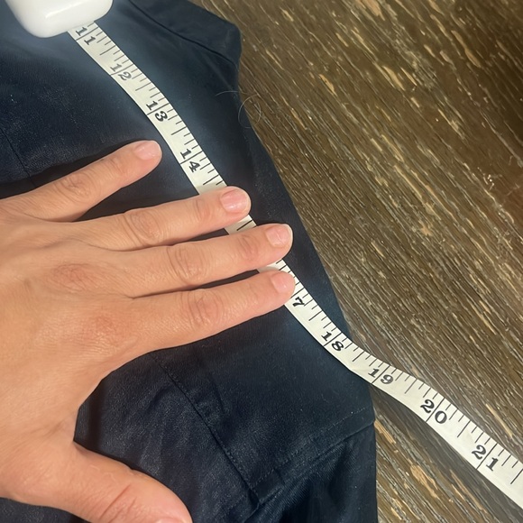 Linen bottom down shirt - Picture 6 of 7